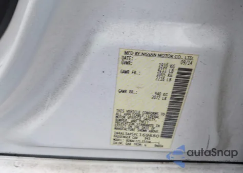 2015 Nissan Altima 2.5 Sv from USA, damaged, VIN 1N4AL3AP5FC169680